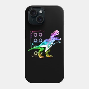 T-Rex Dinosaur and Guitar Phone Case