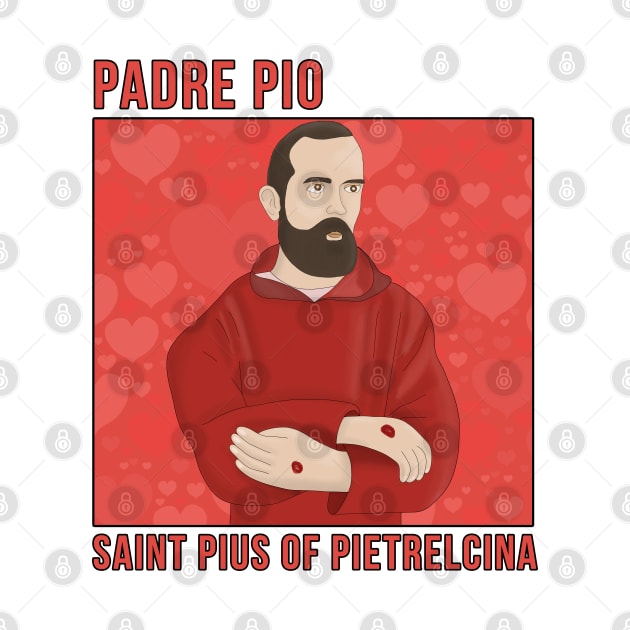Padre Pio Saint Pius of Pietrelcina by DiegoCarvalho