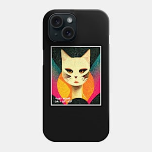 cat lady Phone Case