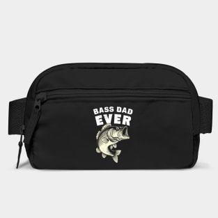 Best Bass Dad Ever Fishing Pun Bag