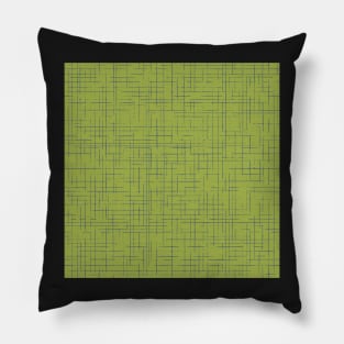 Harrison in Olive Green and Blue Pillow