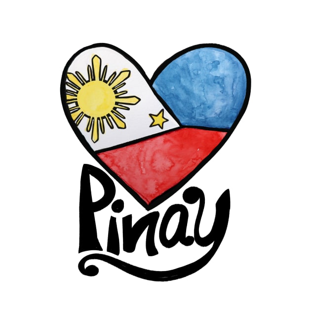 Pinay Filipino Flag by bubbsnugg