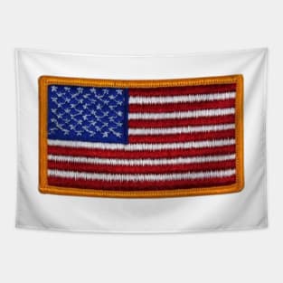 Embroidery American Flag Sticker Tapestry