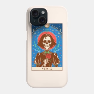 Zodiac sign tarot card Virgo Phone Case