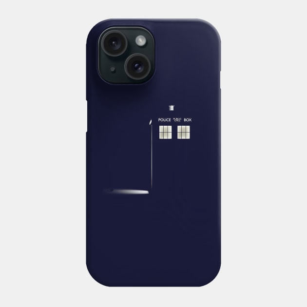 Subtle TARDIS Phone Case by Treherne