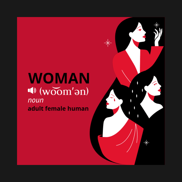 Woman Noun Adult Female Human by GeeHanz