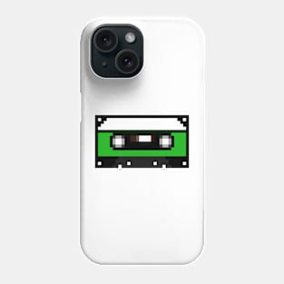 Green Cassette Phone Case