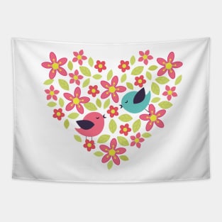 Valentines Day Heart Tapestry