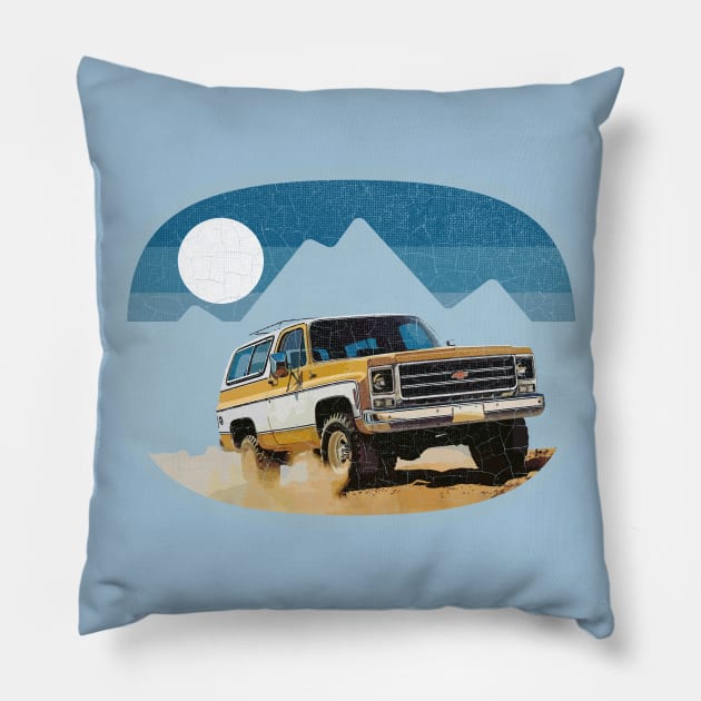 Desert K5 Blazer Pillow by NeuLivery