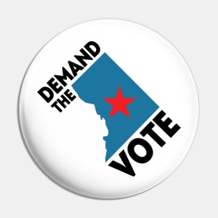 Demand the Vote! Pin
