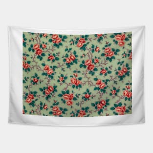 Romantic Floral Pattern Tapestry