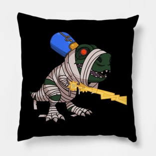 Trex Mummy Cyborg Pillow