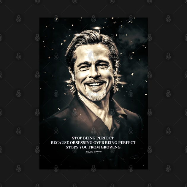 Brad Pitt by mobilunik