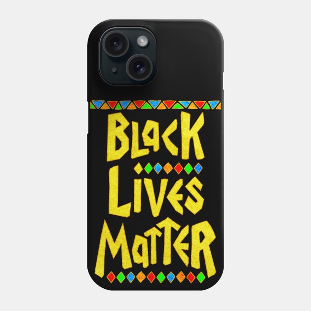 BLACK LIVES MATTER Phone Case by cabinboy100