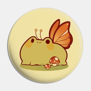 Fairy frog Pin