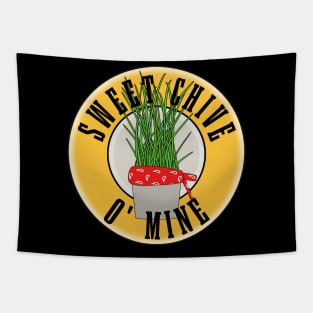 Sweet Chive O Mine Tapestry