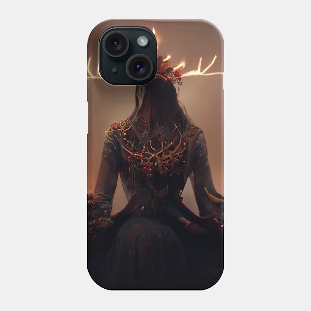 Priestess Phone Case by BloodRubyz