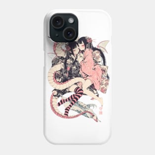 Sleeping Geishas Graphic T-Shirt 03 Phone Case