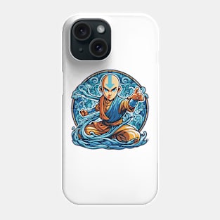 aang as the last air bender in battle position Phone Case