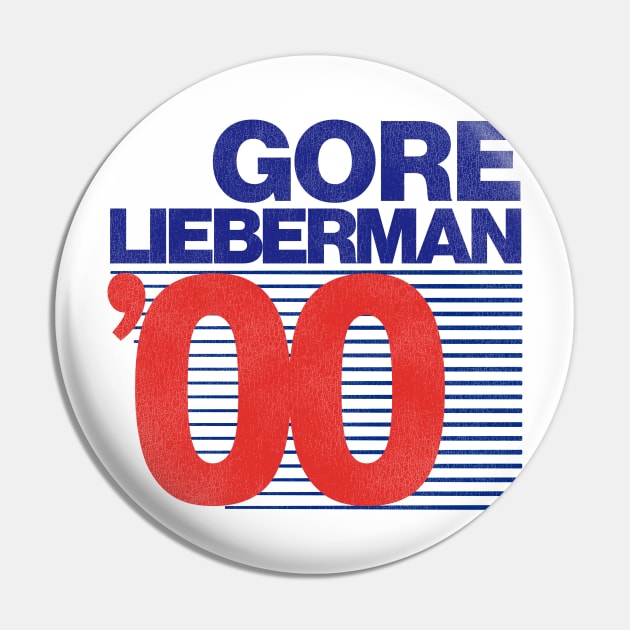 GORE LIEBERMAN '00 Pin by darklordpug