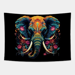 Tusky Elephant Tapestry