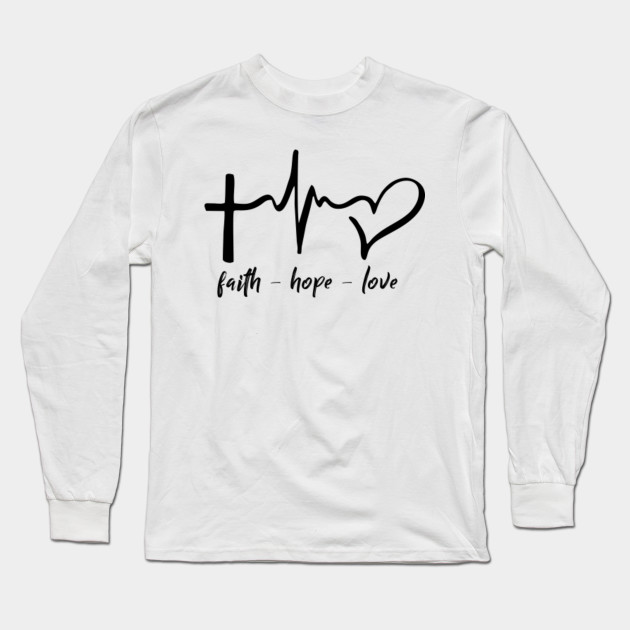 love in faith sweatshirt