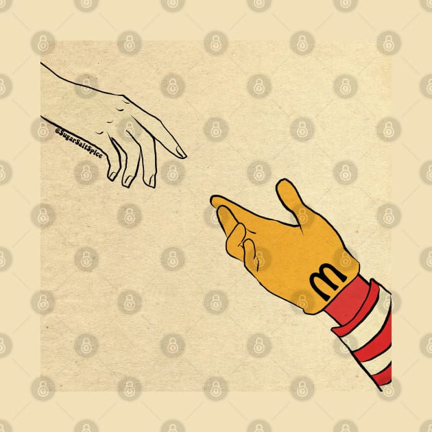 Mcdonalds hand #2 by SugarSaltSpice