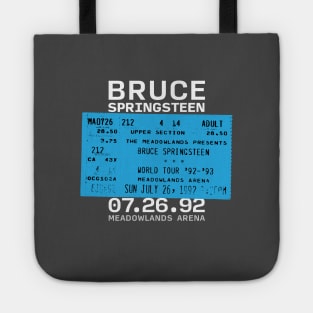 Springsteen — NJ 07.26.92 Tote