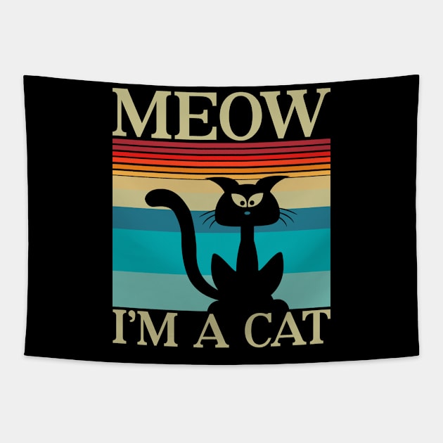 Meow I'm A Cat Tapestry by KayBee Gift Shop