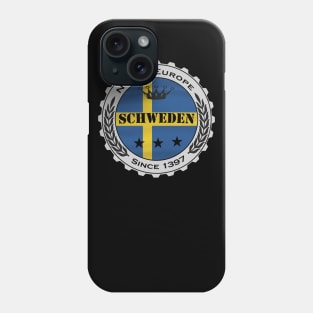 Schweden Flagge Bierdeckel Nation Phone Case