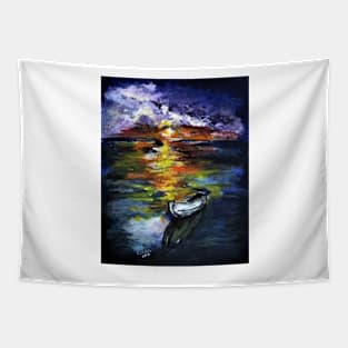 Colorful Sunrise Tapestry