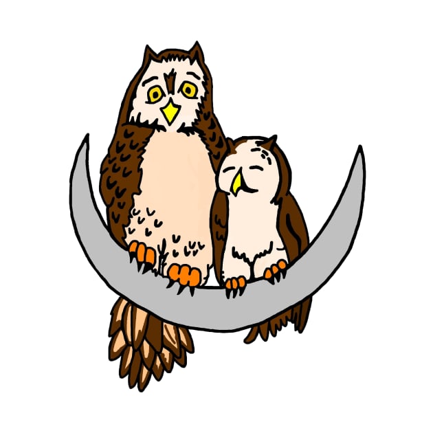 Moon Owls by imphavok