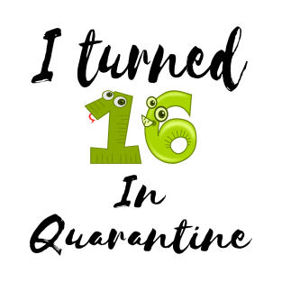 I Turned 16 In Quarantine T-Shirt