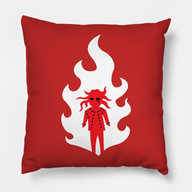 Femmes of Fright - Charlie! Pillow by evilgoods