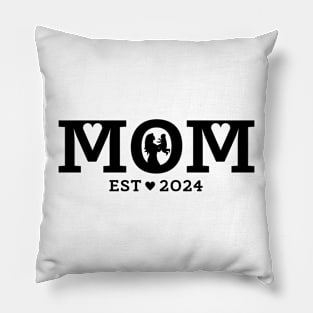 Mom est 2024 New Mom Pillow