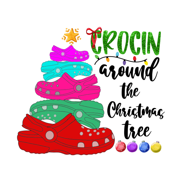 Crocin Around The Christmas Tree Funny Xmas Tree by Apparel-Kingdom