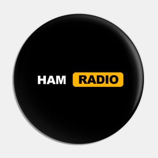 Only Legends Know - Ham Radio Design Pin