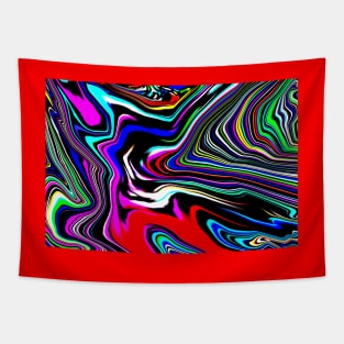 Comic Abstract Background Tapestry