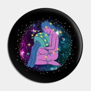 Aquarius, Stars, Zodiac, Horoscope Pin