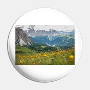 Mountain meadow Pin