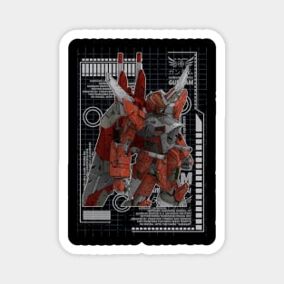 ZGMF-X09A Justice Gundam Magnet