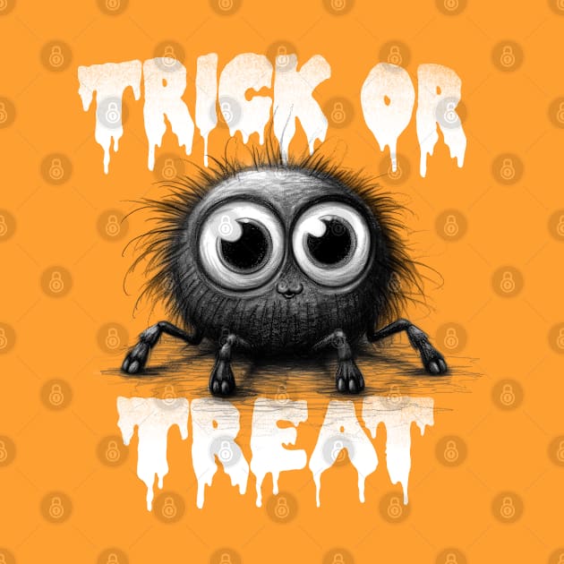 Cute Little Trick Or Treat Spider by SubtleSplit