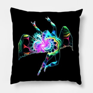 HEAVY METAL ANGEL - psychedelic 60's Pillow