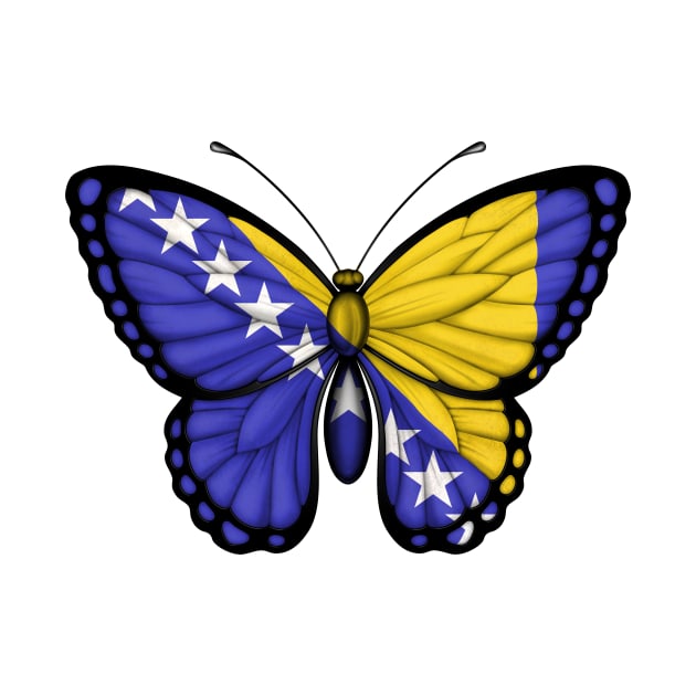 Bosnian Flag Butterfly by jeffbartels