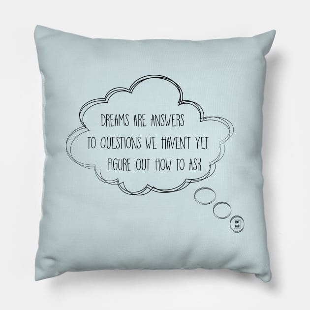 Dreams Pillow by Gabi Veiga