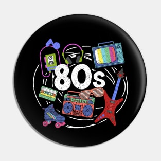 Awesome Retro 80s Vintage Throwback Novelty Pin