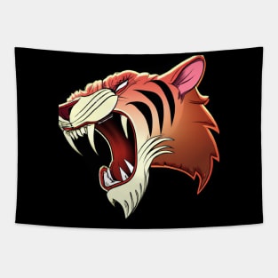 Saber-Toothed Tiger Tapestry