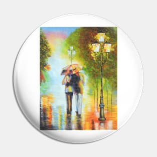 Love in the Rain Pin