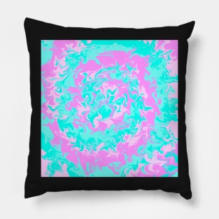 Cotton candy swirl Pillow