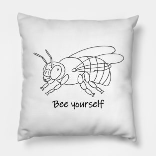 Bee Yourself Pillow